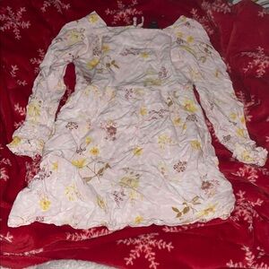 Floral Long Sleeve Dress